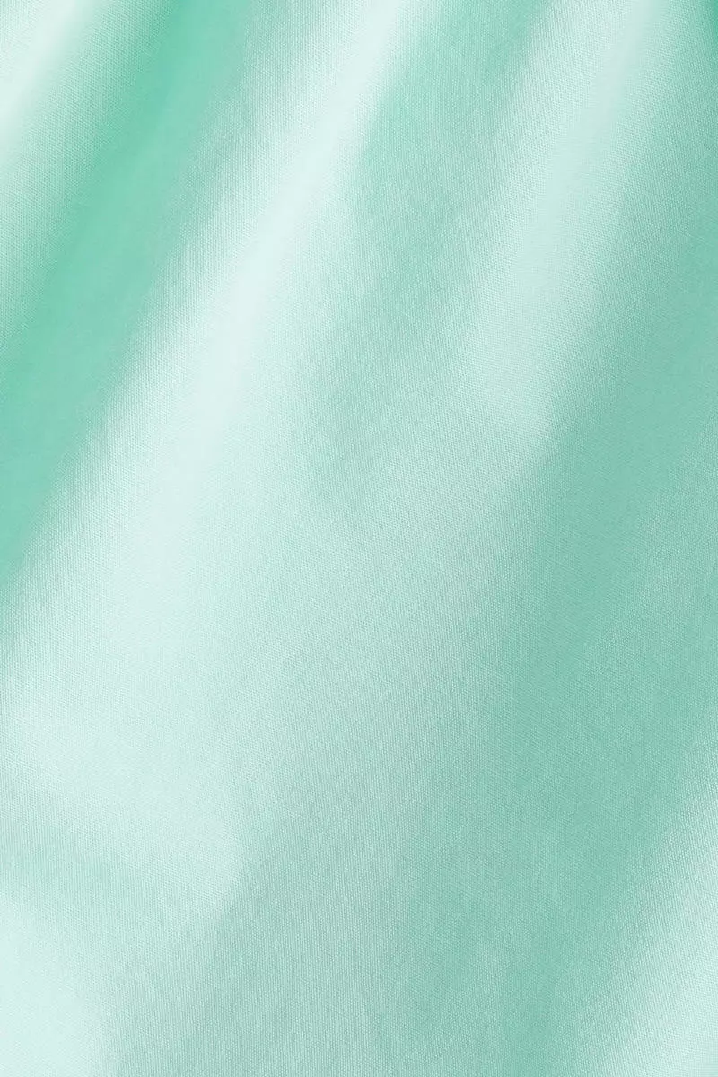 Tie-detail cotton dress