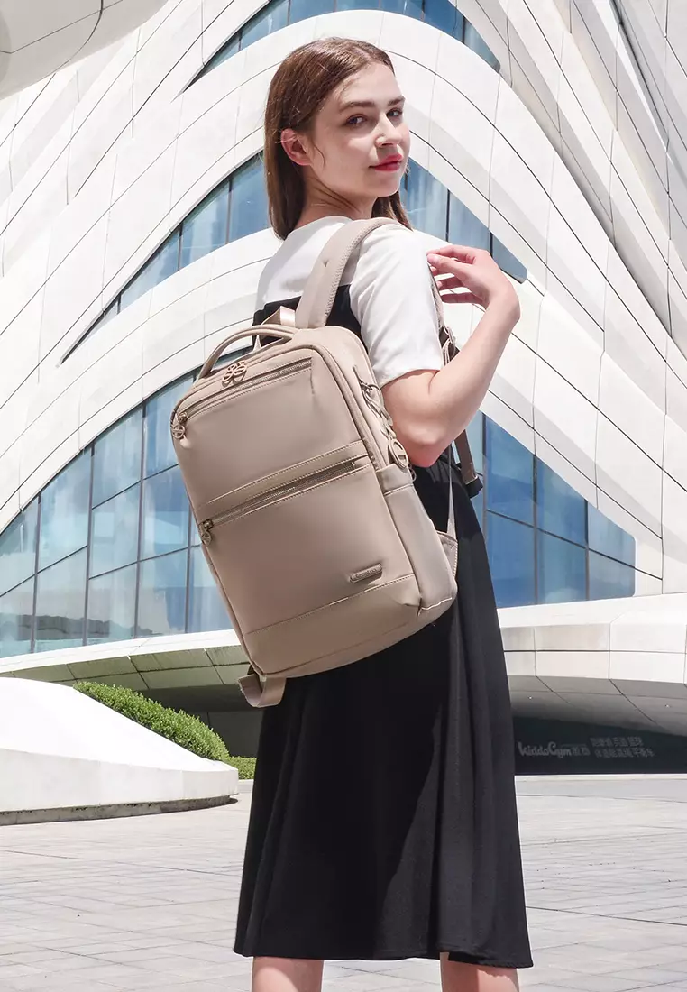 Travel Work School Bag With Laptop Compartment Large Capacity Nylon Backpack For Women