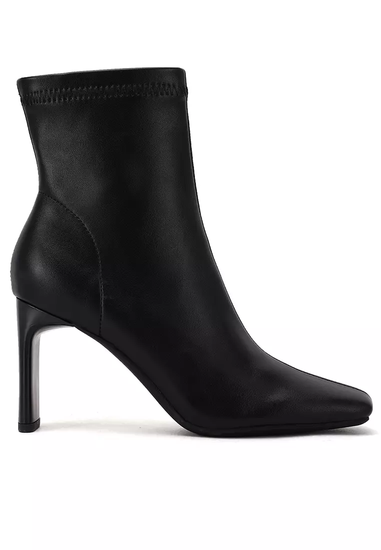 Buy Twenty Eight Shoes 7CM Square Toe Zipper Ankle Boots XJ2178-8