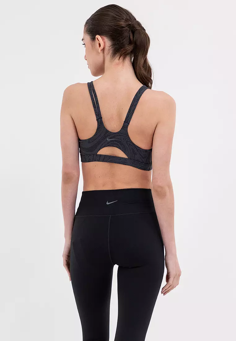 Zenvy Light-Support Padded Printed Sports Bra