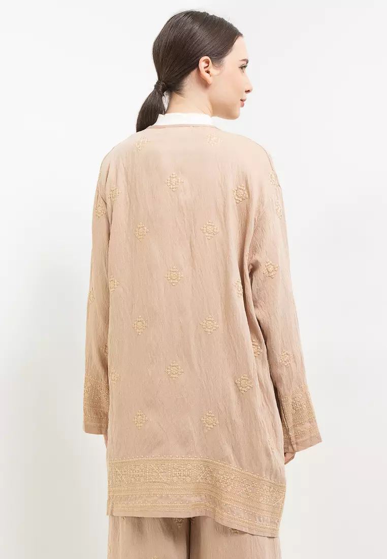 Tribal Emb Cotton Outer