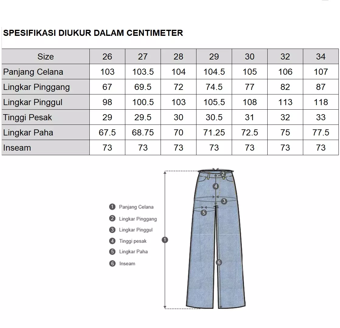 MINIMAL - MN314 - High Waist Flare Jeans - Light Blue Warna Blue_Light