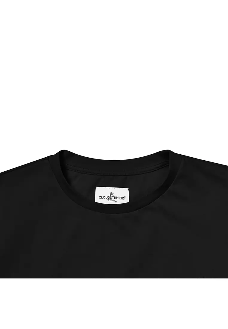Unisex Cloudsteppers T Shirt - Black