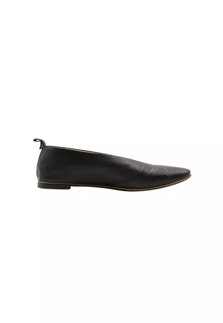 Bottega veneta discount black flats