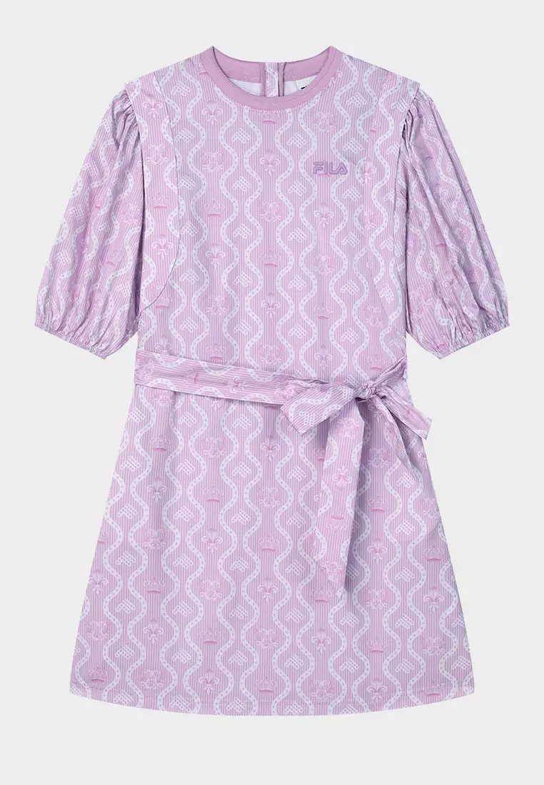 Buy FILA FILA CORE WHITE LINE HERITAGE Women Dress in Purple 2026 Online |  ZALORA