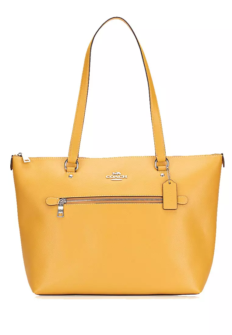 Coach 2025 tote yellow