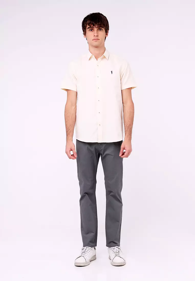 Woven Polo Short Sleeves