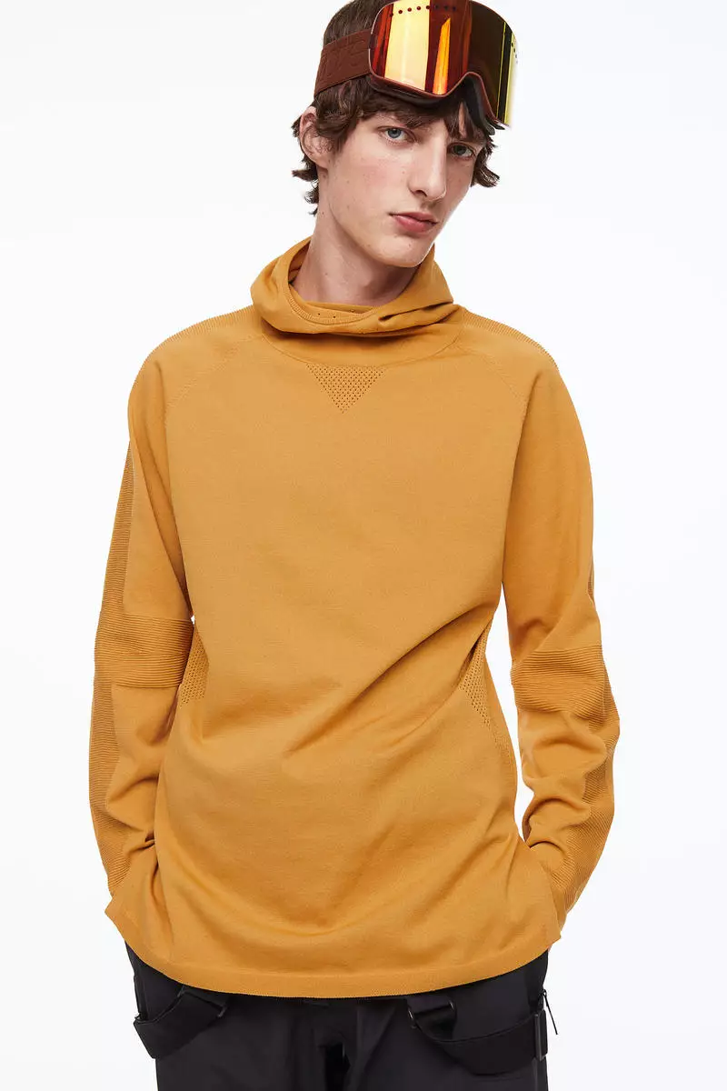 H&m on sale yellow hoodie
