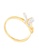 HABIB gold HABIB Oro Italia Fabula White and Yellow Gold Ring, 916 Gold AAE9BAC349A4C8GS_2