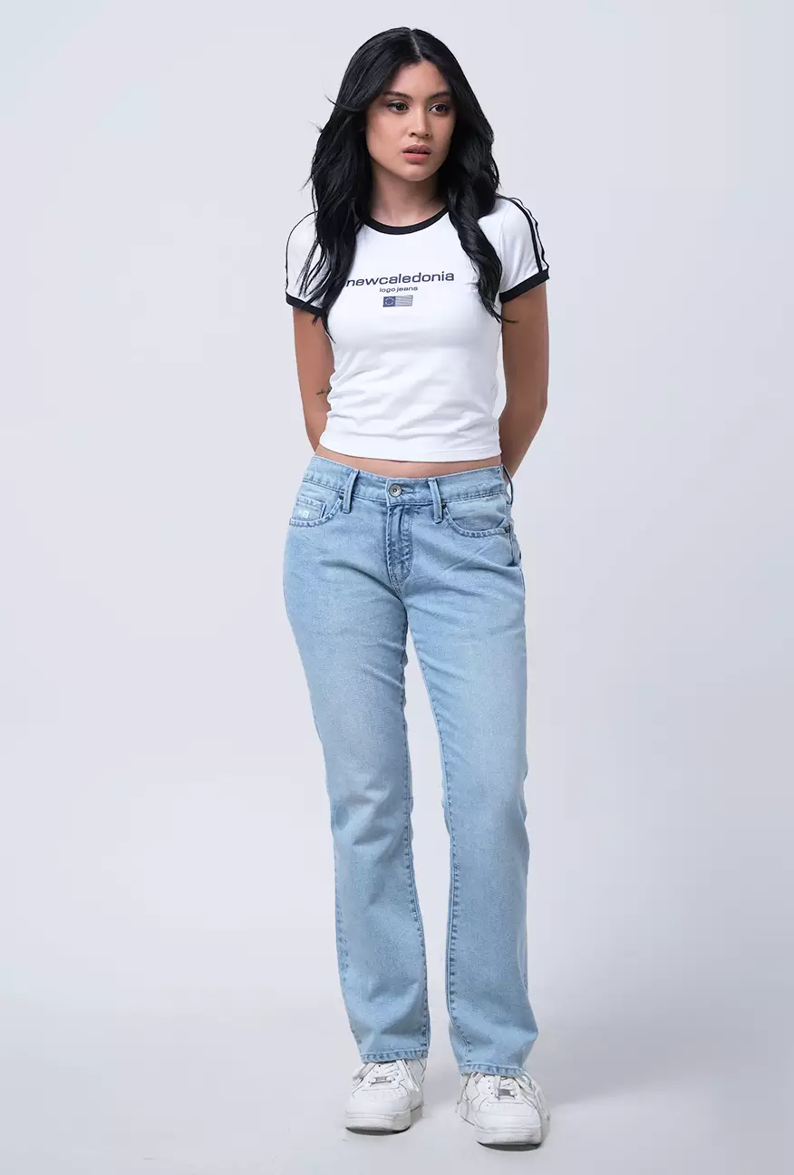 Celana Jeans Wanita Straightcut K1 Series Light Blue