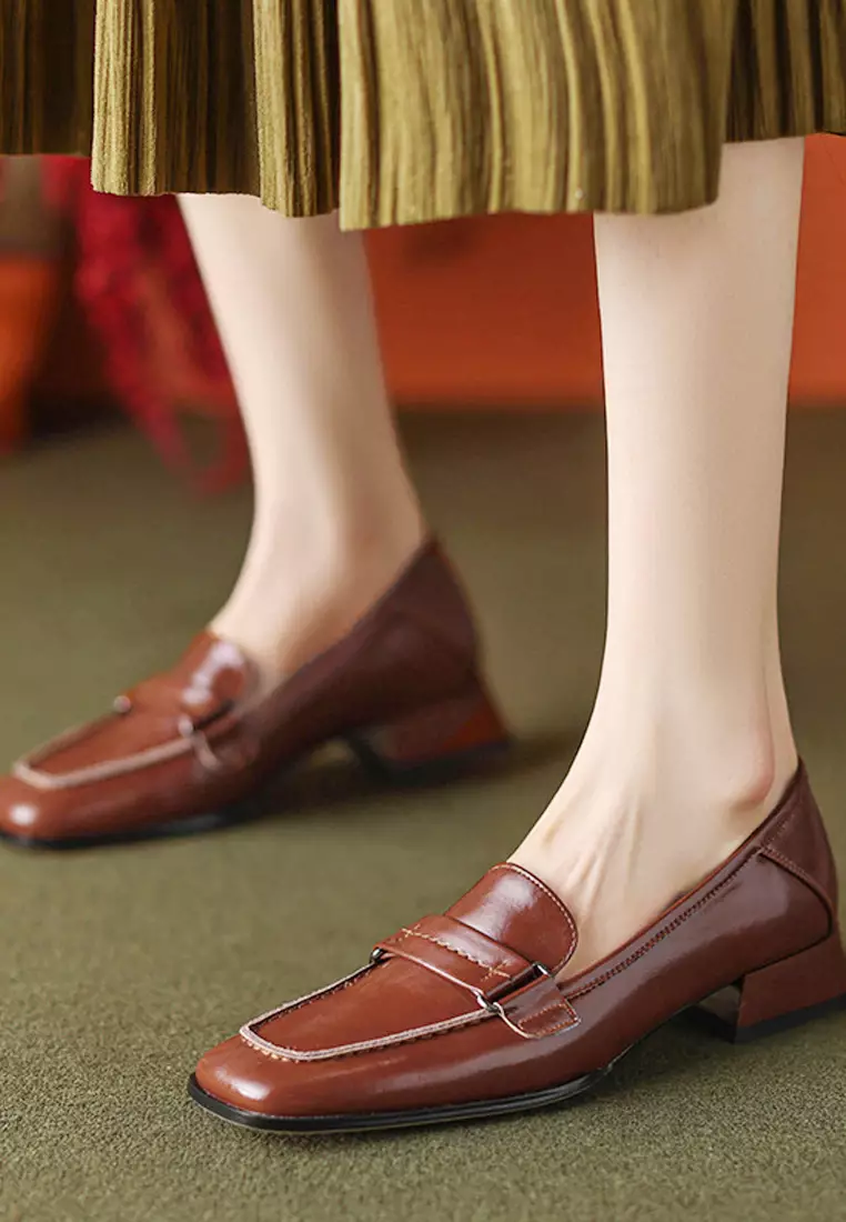 Twenty Eight Shoes VANSA Comfort Square Toe Loafers VSW