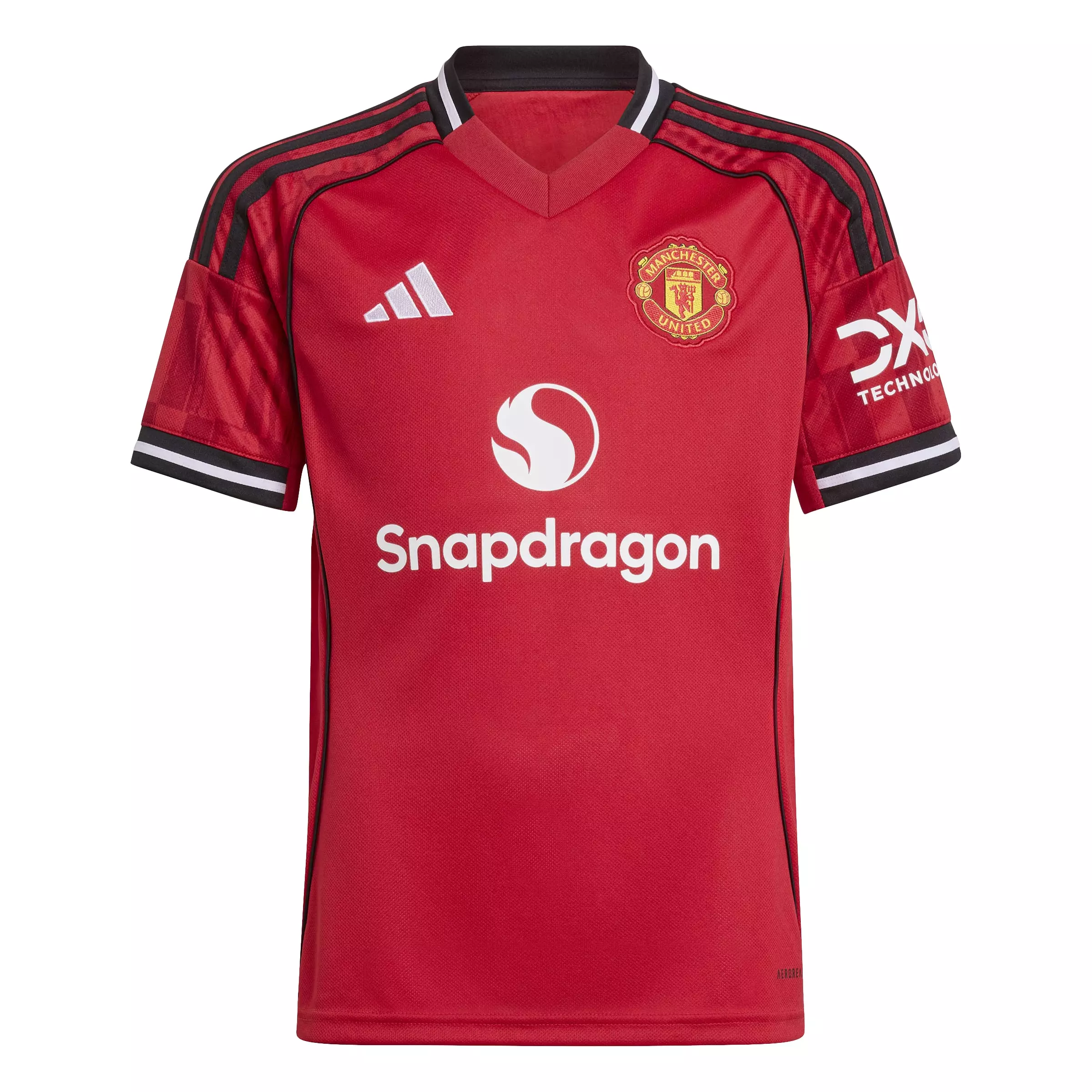 ADIDAS Manchester United 25/26 Home Jersey Kids JP3013 - Jersey Anak (Merah)