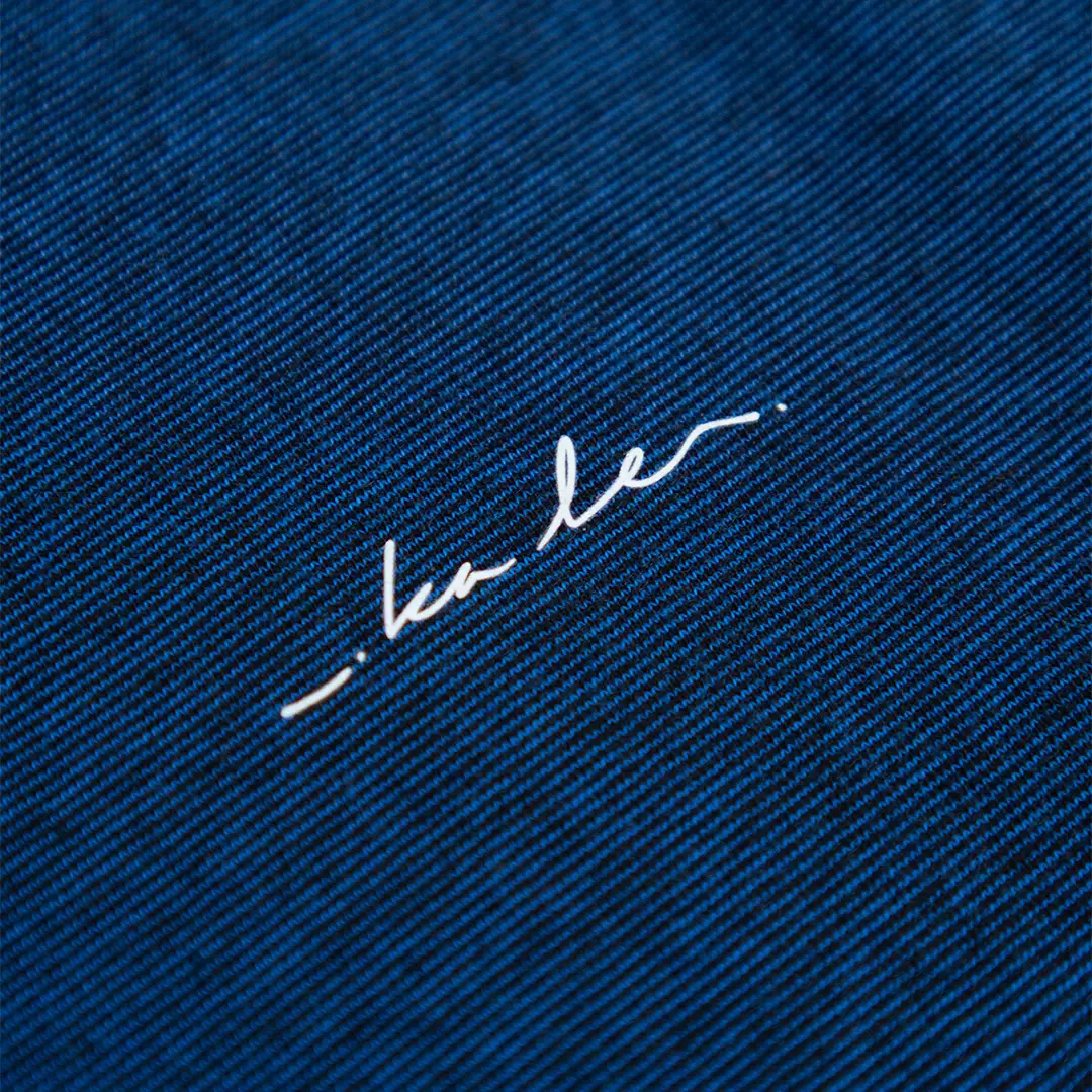 Kale Arthur Navy / T-Shirt Polos Pria Lengan Pendek / Unisex Casual