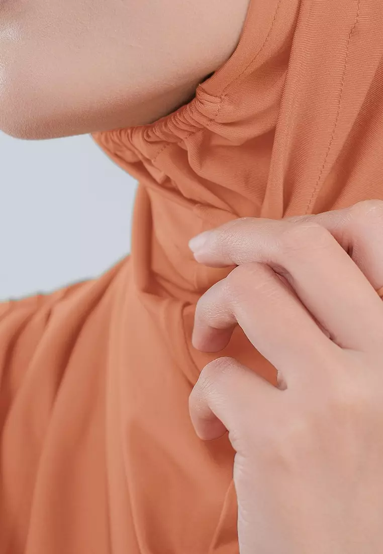 HIJAB INSTAN VALEEQA - ORANGE