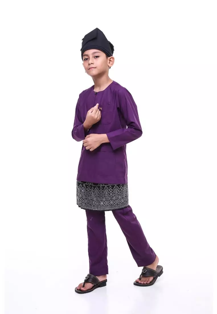 Baju Melayu Teluk Belanga Kids