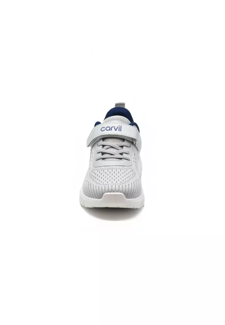 Carvil Sepatu Anak Mizura-03 SC Light Grey/White
