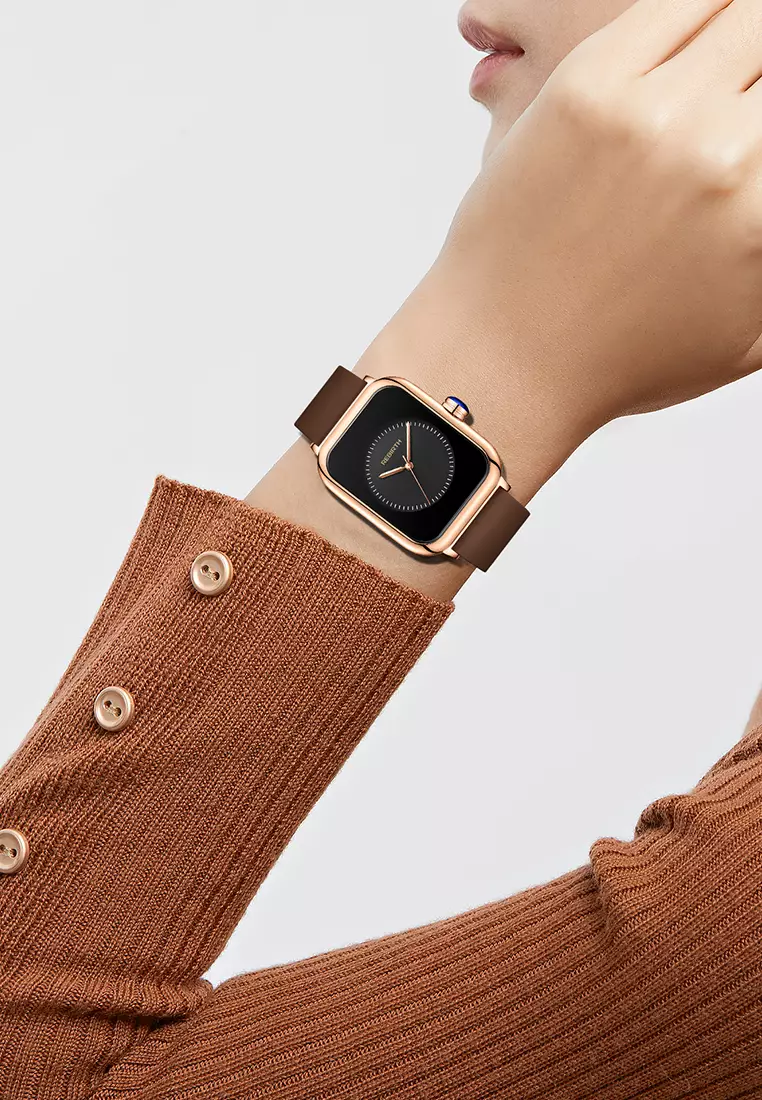 jam tangan wanita fashion bisnis jam tangan cewek mesh waterproof style