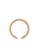 TOMEI TOMEI Italy Tri-Colour Beads Ring, Yellow Gold 916 (KAPPA2086-3C) (6.0g) 2C5B4AC5236B3FGS_2