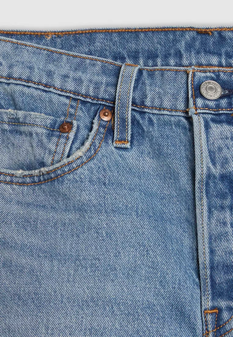 Levi's® Women's 501® Original High-Rise Mid-Thigh Jean Shorts (85833-0074)