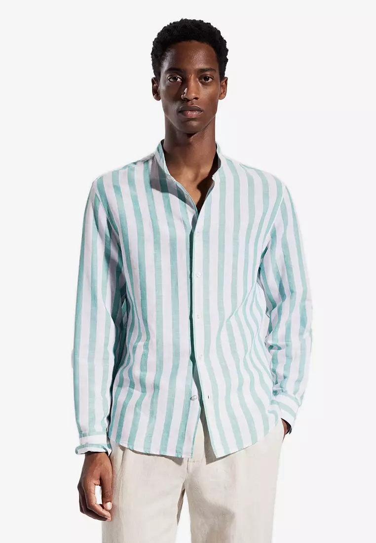 Hollister new arrivals linen shirt