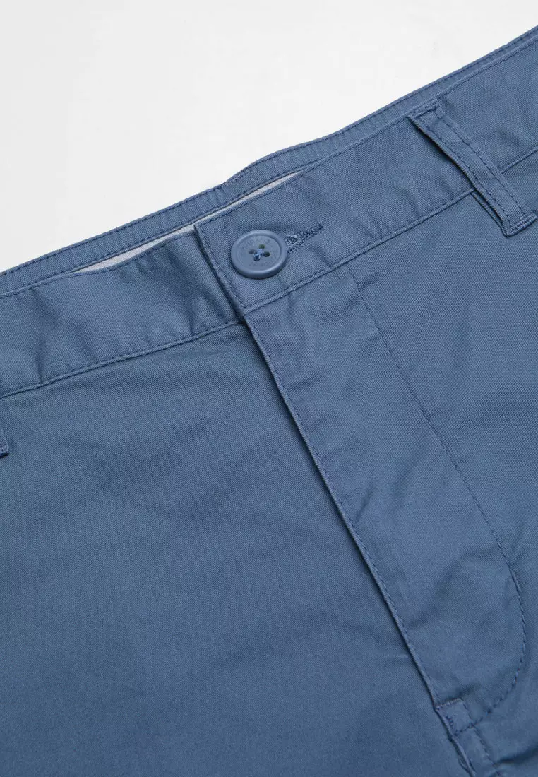 Men's Slim Tapered Hidden Comfort Bermuda Shorts 01106202
