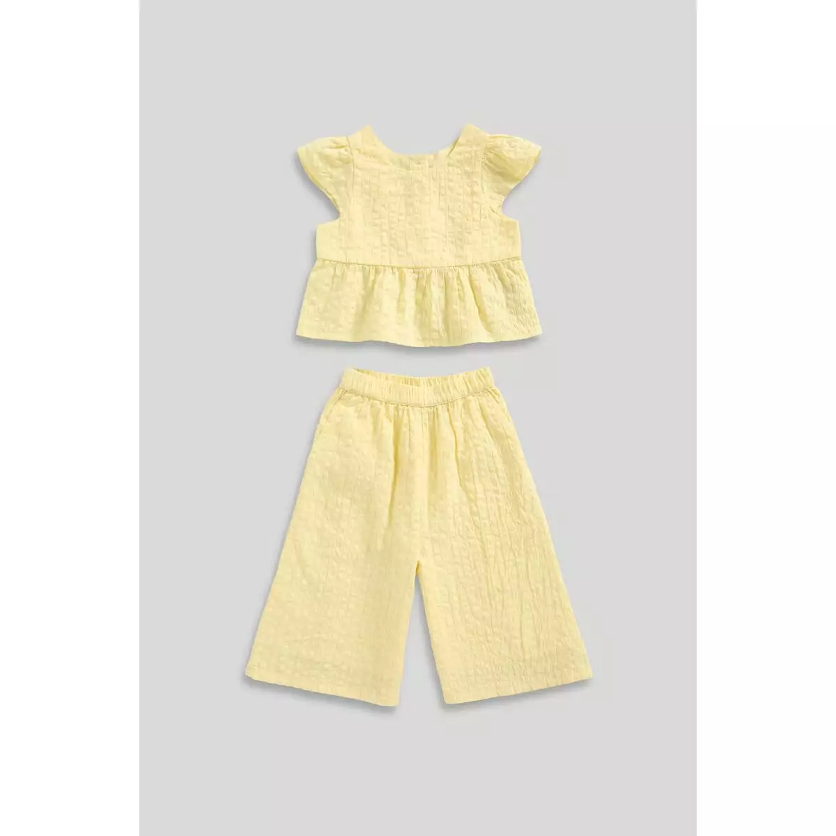 Mothercare Yellow Blouse and Trousers Set - Set Baju Bayi Perempuan (Kuning)