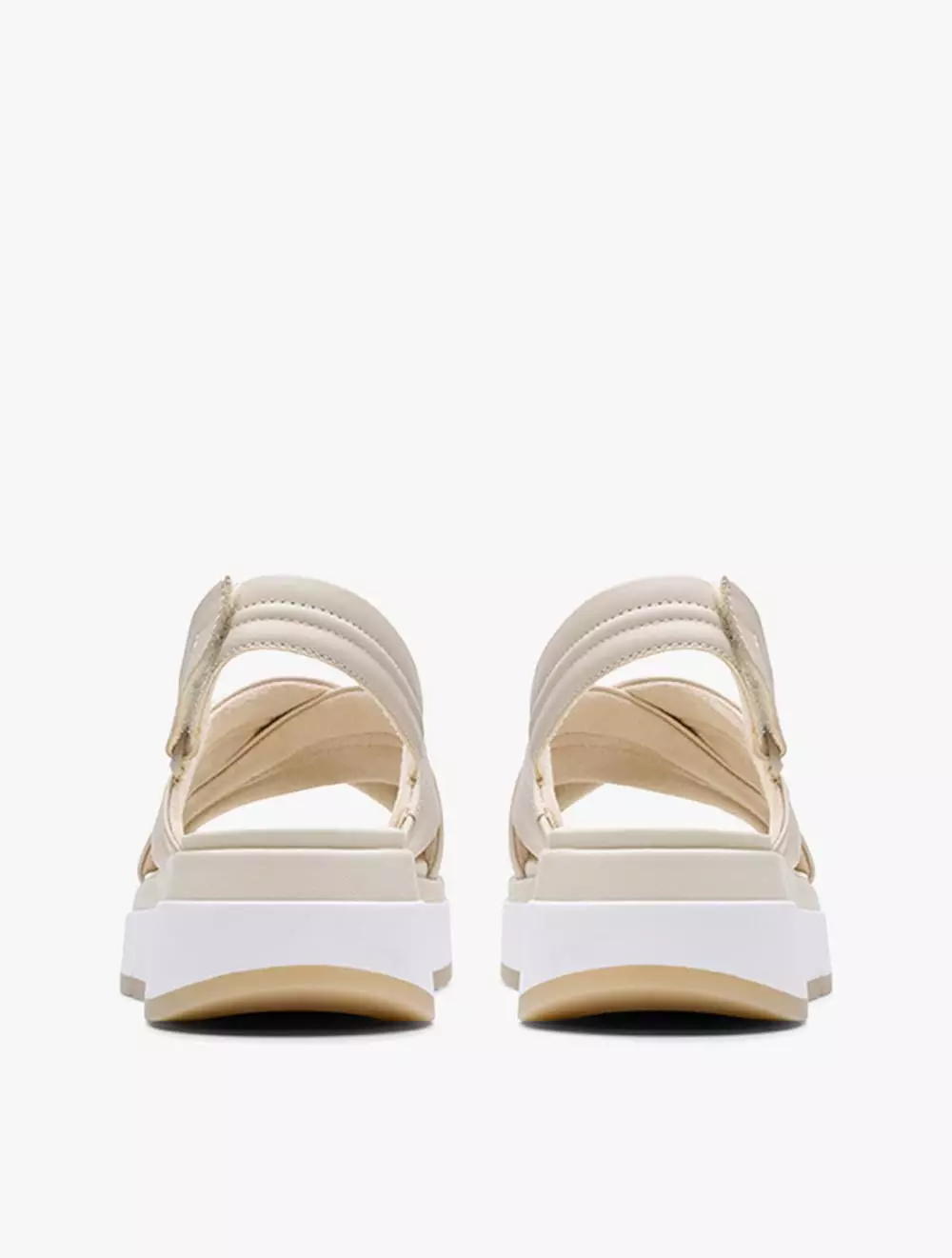 Clarks Tuscan Cross Cream Leather