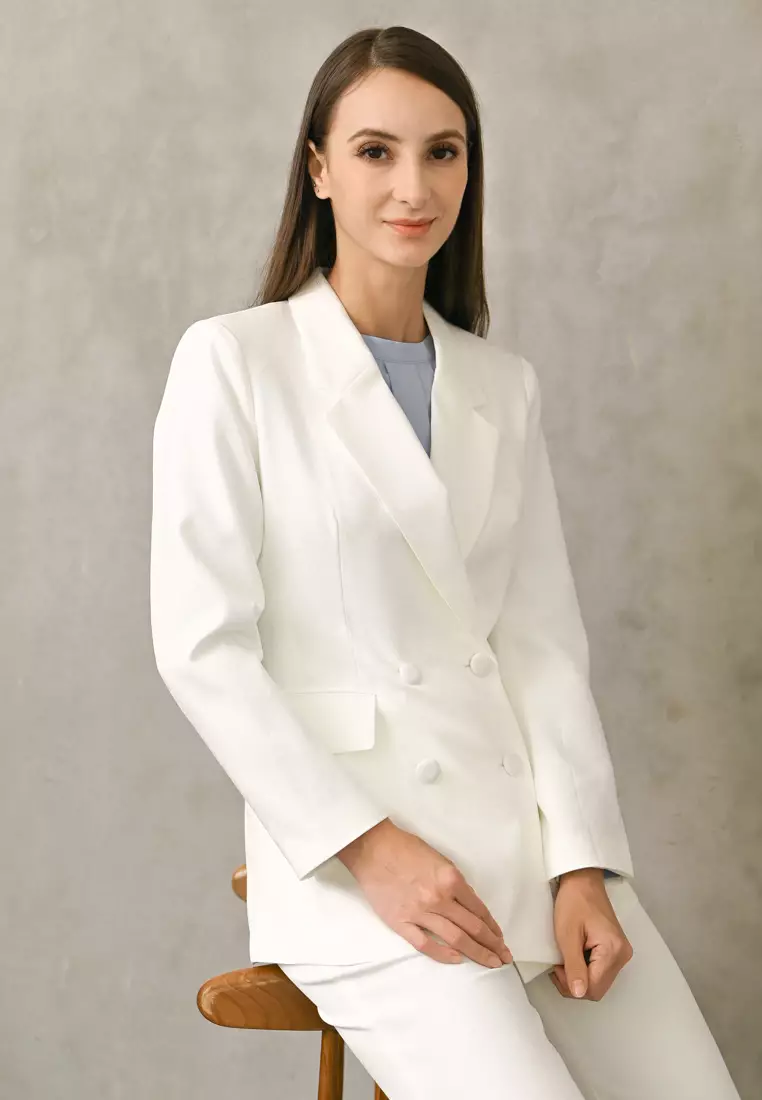 双排扣西装外套