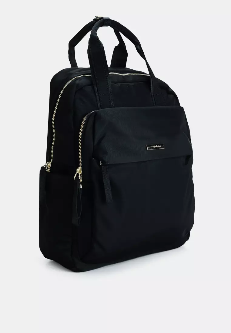Premium Oxford Nylon Laptop Backpack with Top Handle