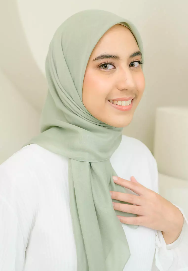 Theya Voal Square Sage NEW