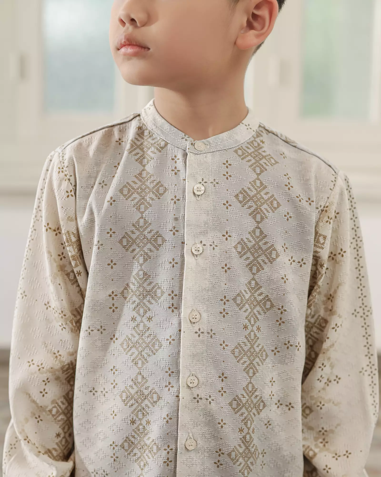 KASEP KALOKA KOKO / KEMEJA KOKO ANAK -  SAND