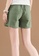 A-IN GIRLS green Elastic Waist Casual Shorts 19B1FAACA405EBGS_2
