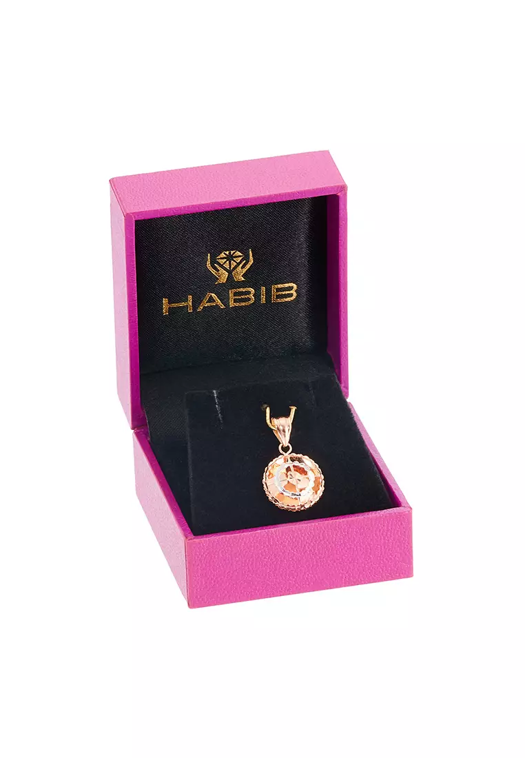 HABIB 750/18K Rose and White Gold Pendant GMT1409(RW)-BI