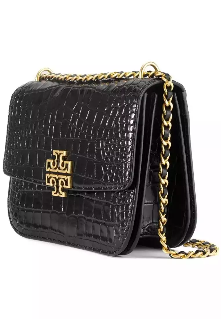 Jual Tory Burch Tory Burch Crocodile Black Original 2024 ZALORA