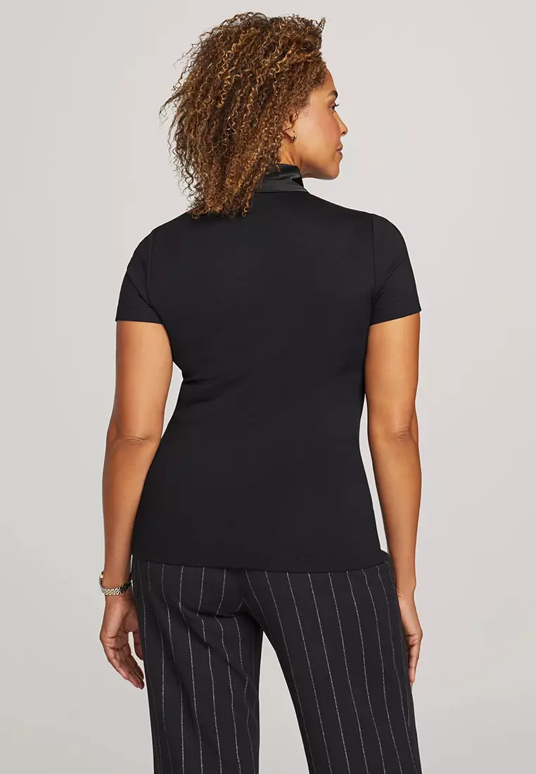 Anne klein short sleeve tops deals