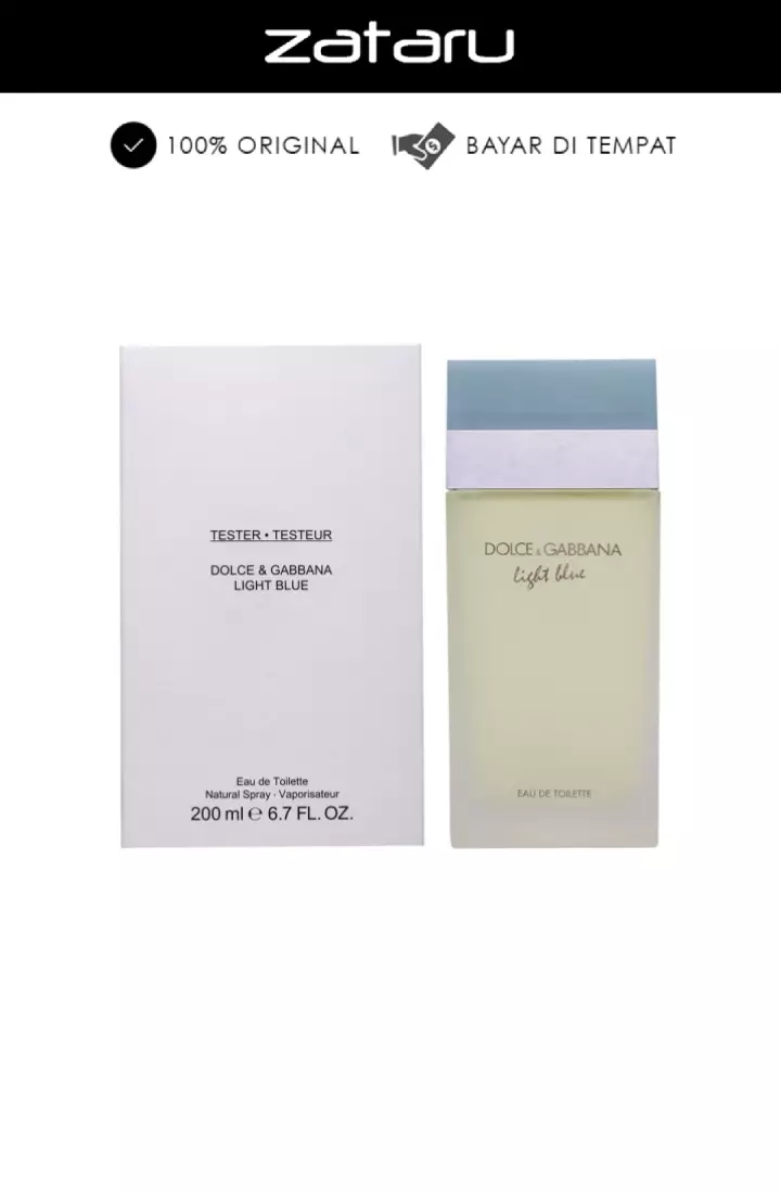 Jual Dolce & Gabbana DOLCE & GABBANA Light Blue Woman EDT (Tester