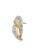 estele gold Estele Gold Plated Leafy Stud Earrings for Women 2A333ACAF64A91GS_2
