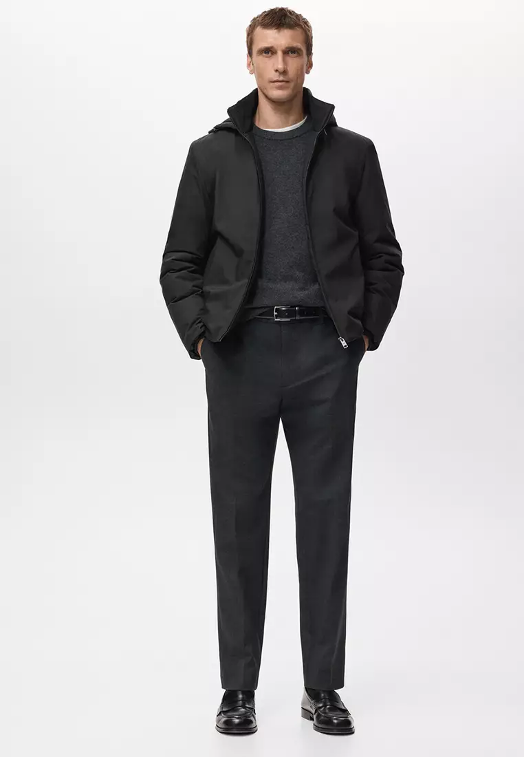 Quilted Water Repellent Jacket