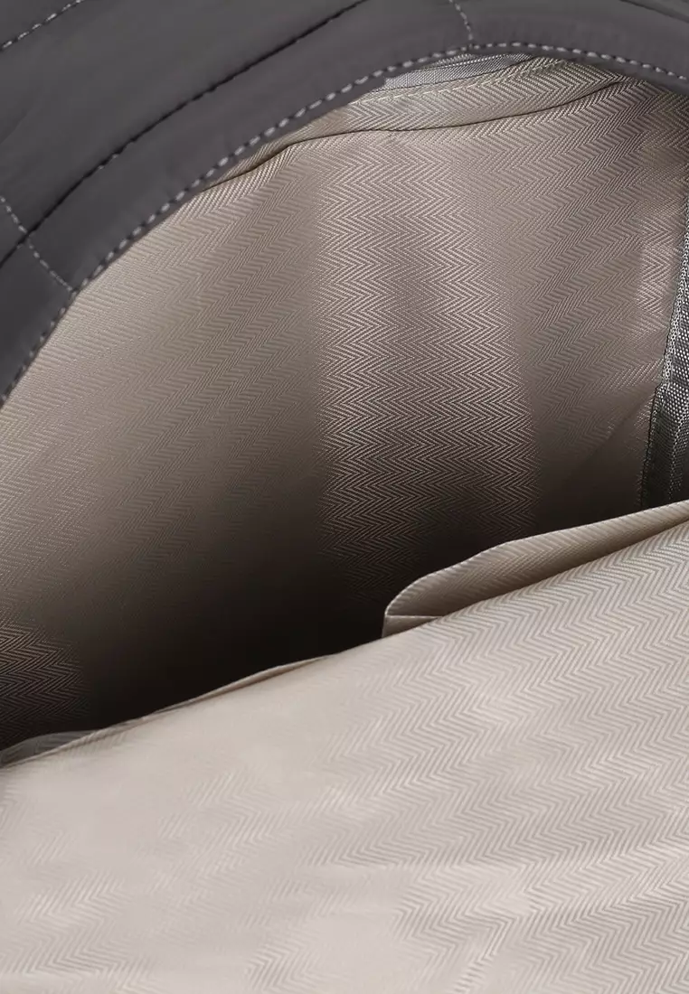 Quilted Nylon Backpack