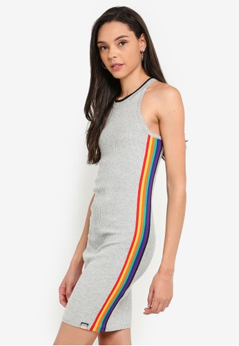 Buy Superdry Sporty Tape Ribbed Dress Online On Zalora Singapore