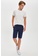 DeFacto blue Regular Fit Cotton Chino Bermuda Shorts 9142EAAA90379AGS_3
