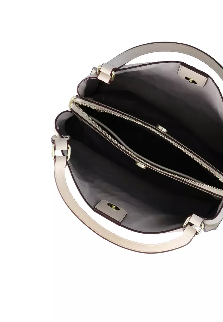 CR Delia Monogram Tote Bag - Khaki