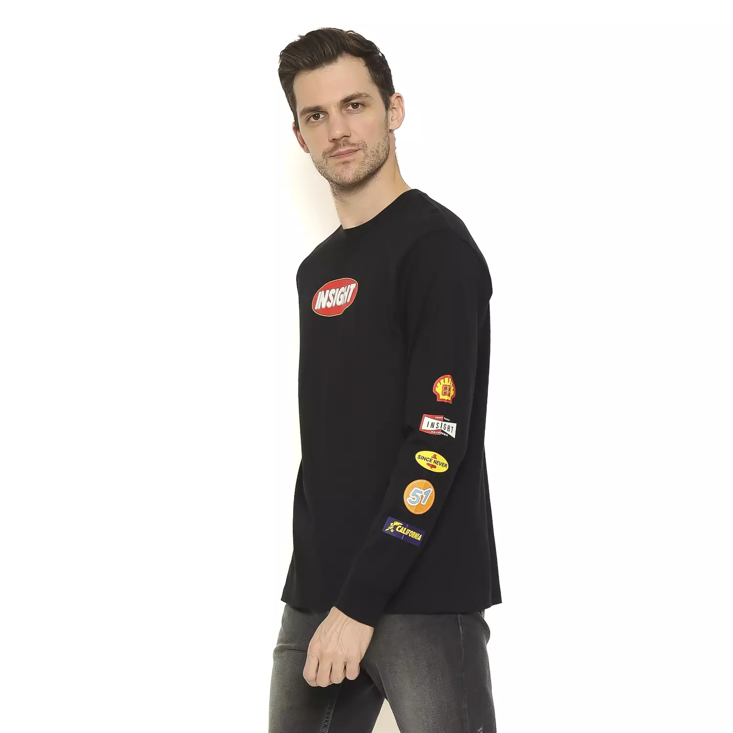 Insight Kaos Lengan Panjang Pria Racing Men Long Tee Planet Surf