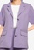 LOWRYS FARM purple Linen-Like Shirt Jacket B7BA6AA8625D70GS_3