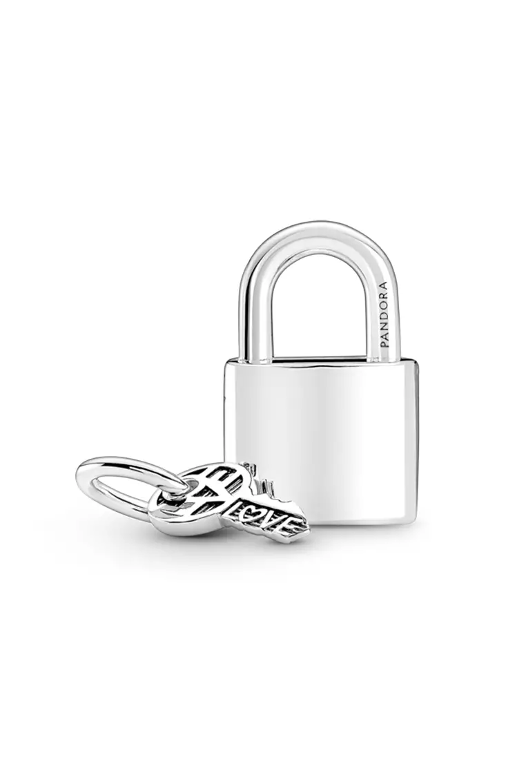 Pandora Padlock and Key Dangle Charm