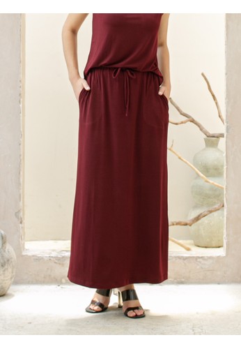 Jual Cheval Minna Modest Maxi Skirt Model Lurus Original April 2023| ZALORA  Indonesia ®