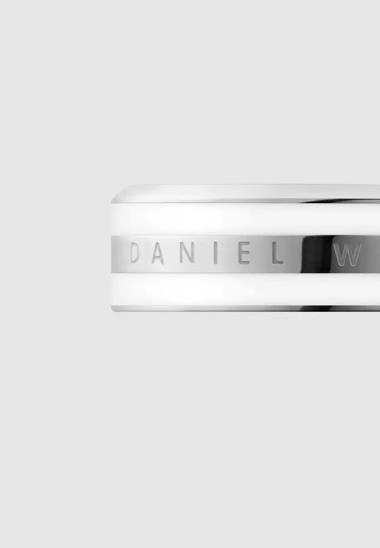線上選購Daniel Wellington Emalie Ring Satin White Rose Gold 52