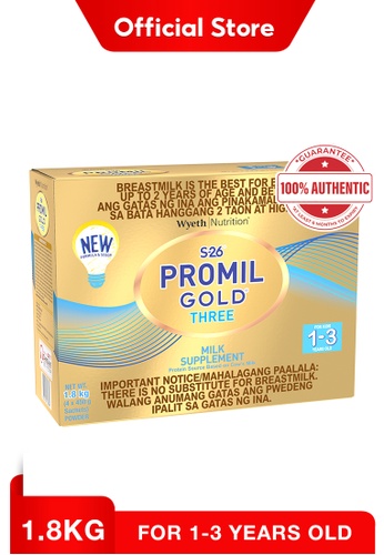 Buy S 26 Promil Gold Three Wyeth S 26 Promil Gold Three Milk Supplement For Kids 1 3 Years Old 1 8kg Box 2020 Online Zalora Philippines