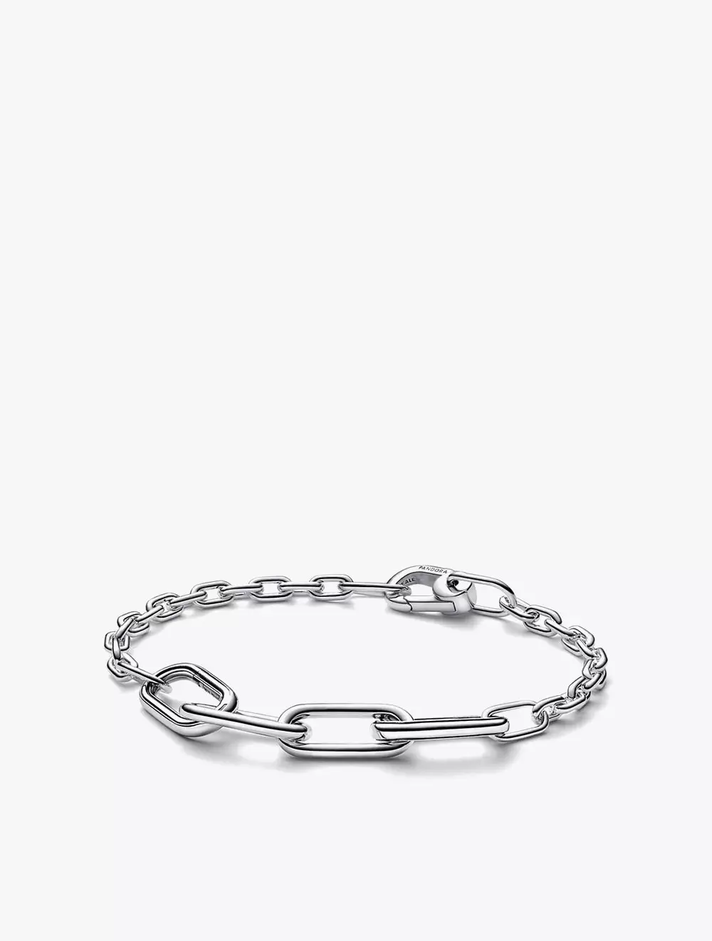 Sterling silver link bracelet