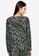 Vero Moda green Saga Long Sleeves V-neck Blouse 862FDAA3F65BFDGS_2
